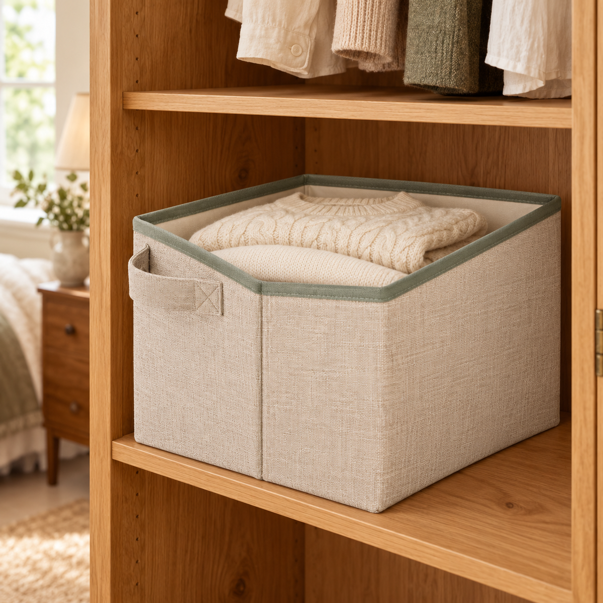 Oatfold Fabric Storage Box